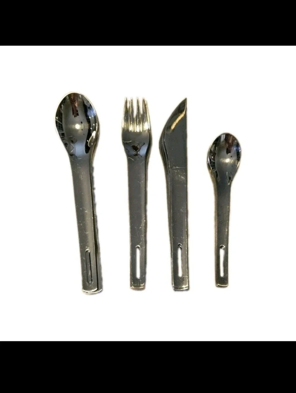 MIKASA RAVE 24 Pc Stainless Flatware Service For 6